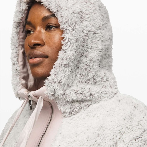 Lululemon SoulCycle Warmth Restore Reversible Sherpa Full Zip Size XS EUC - Picture 14 of 14